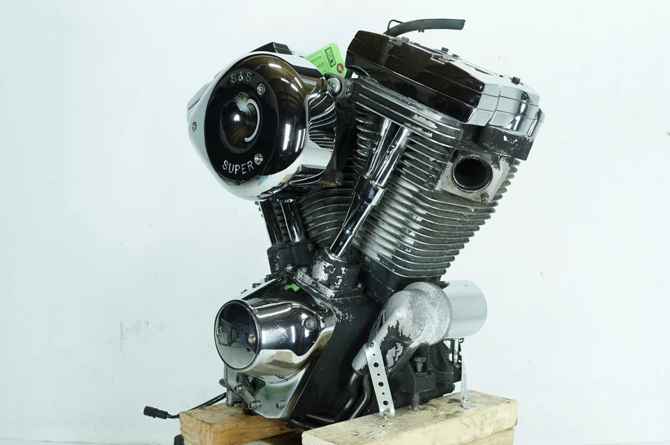 94 Harley Softail FLSTC Heritage Classic OEM CARB EVO 1340 80CI Engine Motor 1K - Image 4 of 4