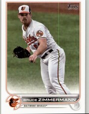 2022 Topps Bruce Zimmermann #157 Baltimore Orioles