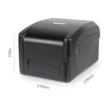 Label Printer, Coated Matte Silver Paper, Sel...