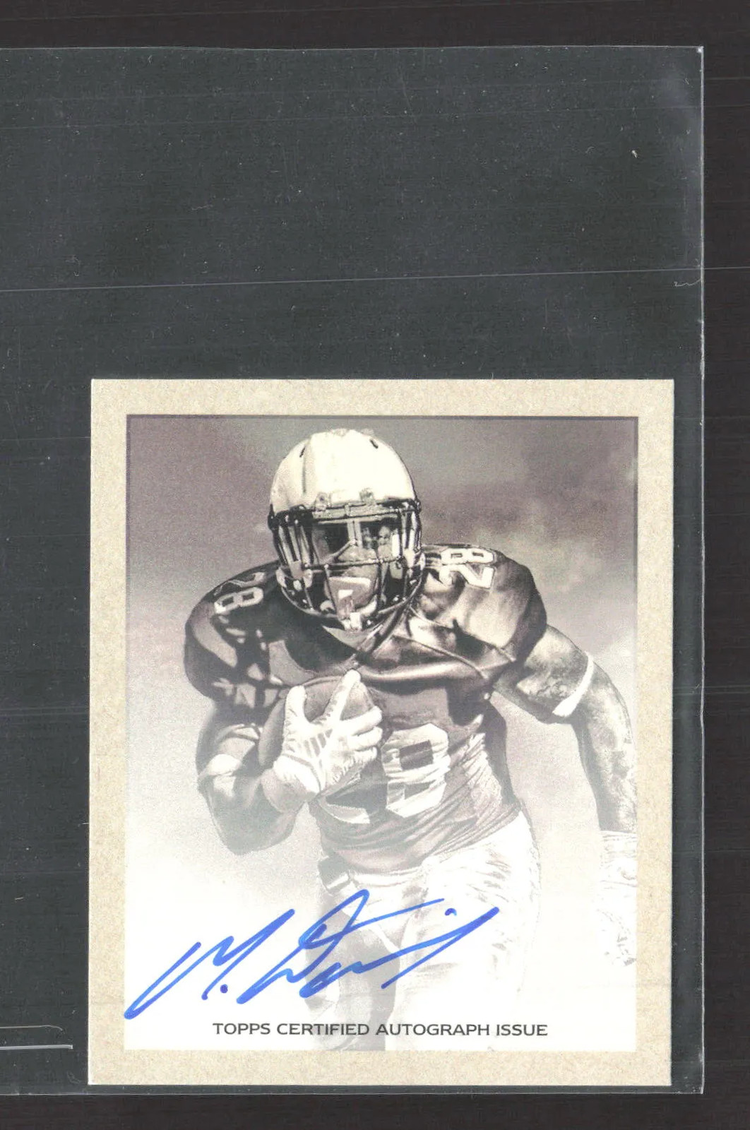 Mike Davis #BMA-MDA 2015 Bowman Football 1948 Bowman Mini Autographs