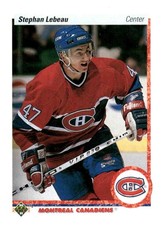 1990-91 Upper Deck #51 Stephan Lebeau