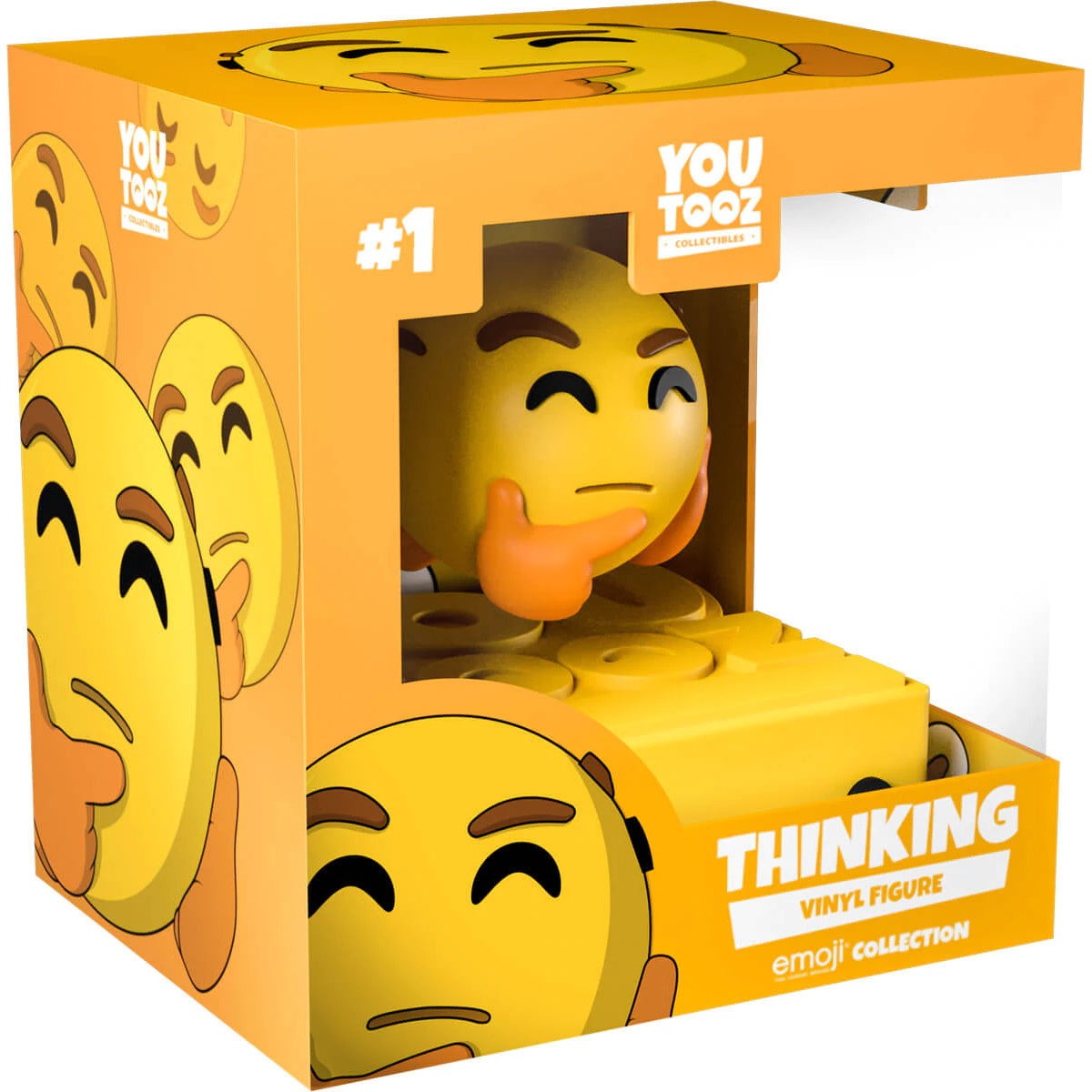 Youtooz: Emoji Collection Thinking Emoji Vinyl Figure #1