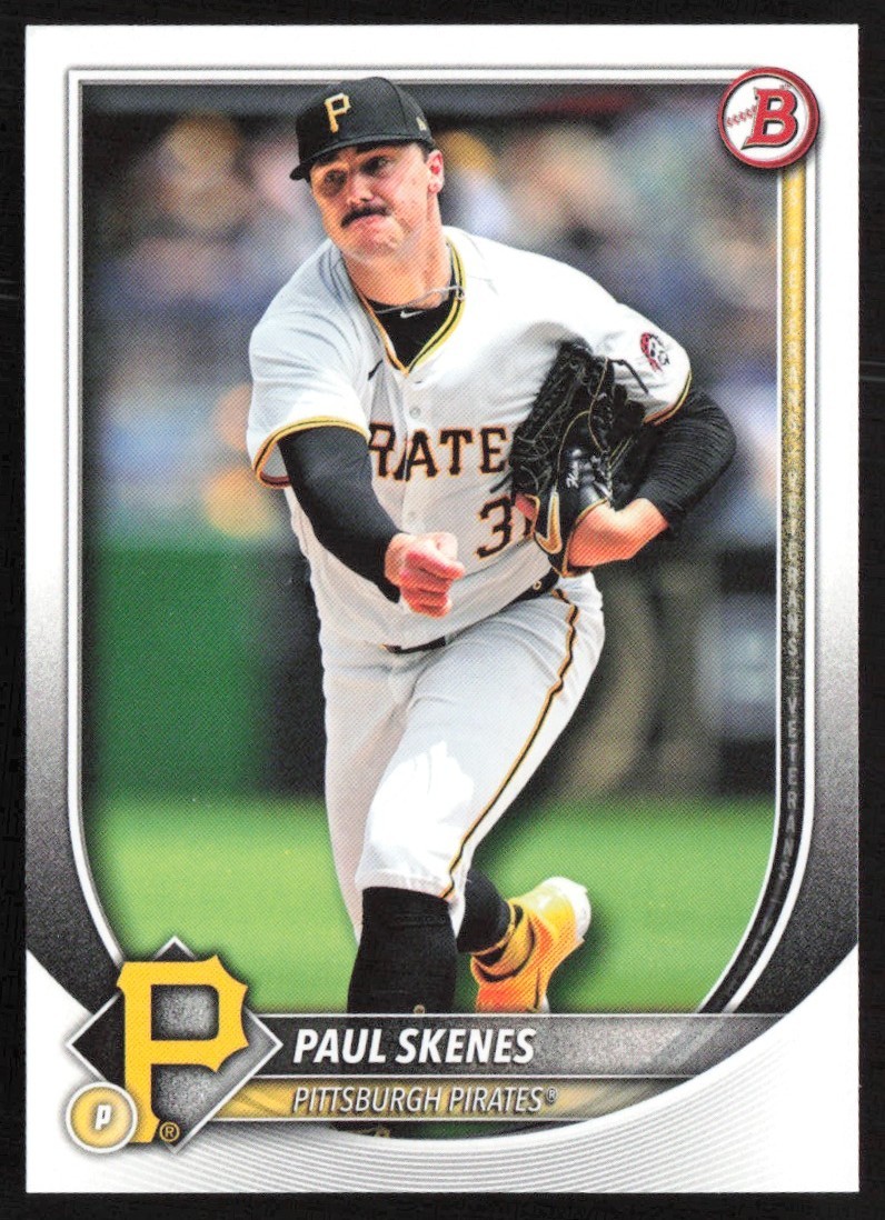 2025 Bowman Base Paul Skenes Pittsburgh Pirates #30 | eBay