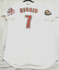AUTHENTIC MAJESTIC 44 LARGE, HOUSTON ASTROS CRAIG BIGGIO COOL BASE USA Jersey