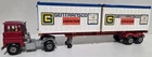 Vintage Matchbox Lesney Super Kings K-17 Trailer W/Containers Very Nice!