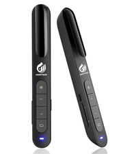 Wireless Presentation clicker for Powerpoint Presentations, Green Light Recha...