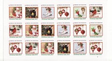 117-1x3, 2017 ALA National Design U.S. Christmas Seals Pane, R18-NOVS-4-12