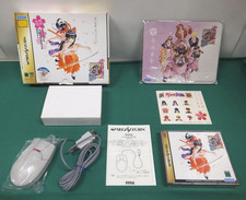 Sega Saturn Sakura Wars  Mouse white  Mouse pad A type. Limited. JP. New 16430