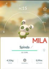 Shiny Spinda 6 - L1 - Read the description - Pokemon Go