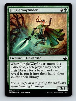 MTG Magic The Gathering Jungle Wayfinder Battlebond Regular - Image 1 of 2