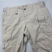 5.11 Tactical ABR Pro Pants Mens 38x29.5 Khaki Cargo Pants Utility Ripstop *FLAW