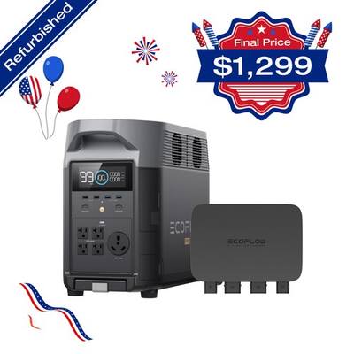 #ad EcoFlow 800W Alternator Charger with Power Station Certified Refurbished $948.75