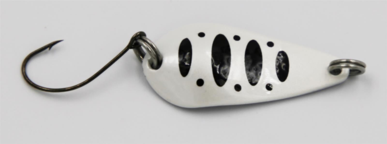 Насадка для форели EFT, 2,8г, Белая с черными точками, для фореленкедера Blinker Köder