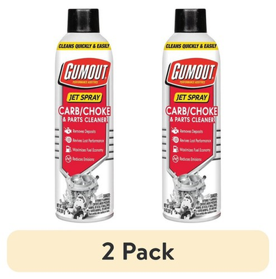 #ad Pack of 2 Gumout Carb And Choke Carburetor Cleaner 14 Oz. Engine Parts Spray $8.48