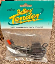 Deltran Battery Tender Charger Fused Quick Connect Disconnect Ring Terminal