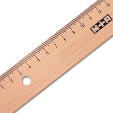 Holzlineal Buche 50 cm Möbius-Ruppert 1950 M+R Lineal aus Holz Buchenholz 50cm