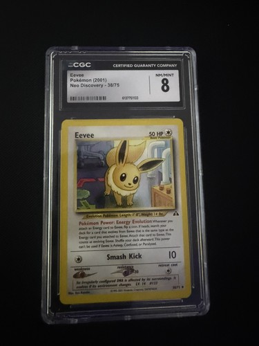 Eevee (Unlimited) graded CGC 8 for sale on eBay