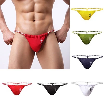 Culotte slip jockstraps M-2XL malles sous vêtement 1x short coton homme - Photo 1/4