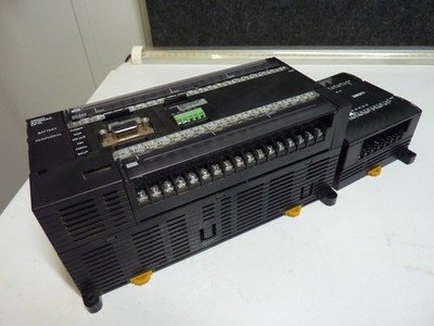 OMRON SYSMAC CP1L-M600DT1-D Controller w / CP1W-20EDT1 I/O Module (31881)