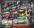 VINTAGE & LATER DIECAST TOY JOB LOT CORGI MATCHBOX & OTHERS CARS TRUCKS etc