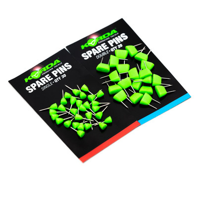 Korda Single Pins for Rig Safes - 30 Stecknadeln für Karpfenrigs, Rig-Nadeln  