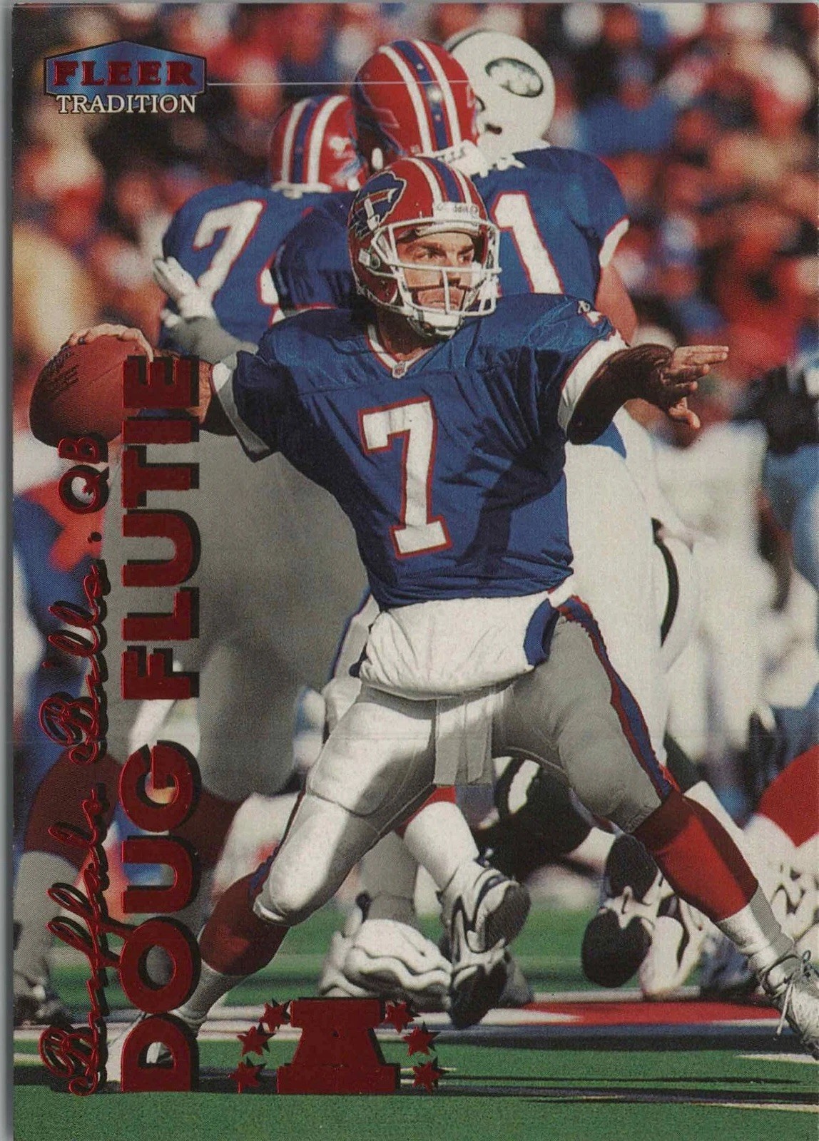 1999 FLEER TRADITION FOOTBALL #13 DOUG FLUTIE