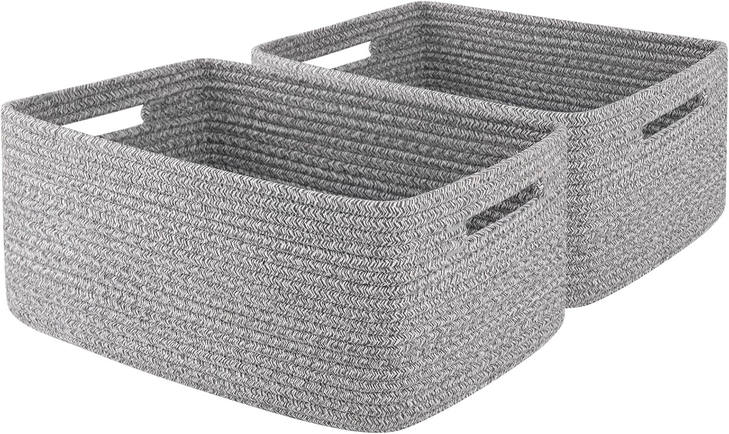 Closet Cube Storage Bins by W&U - Foldable Shelving Baskets
