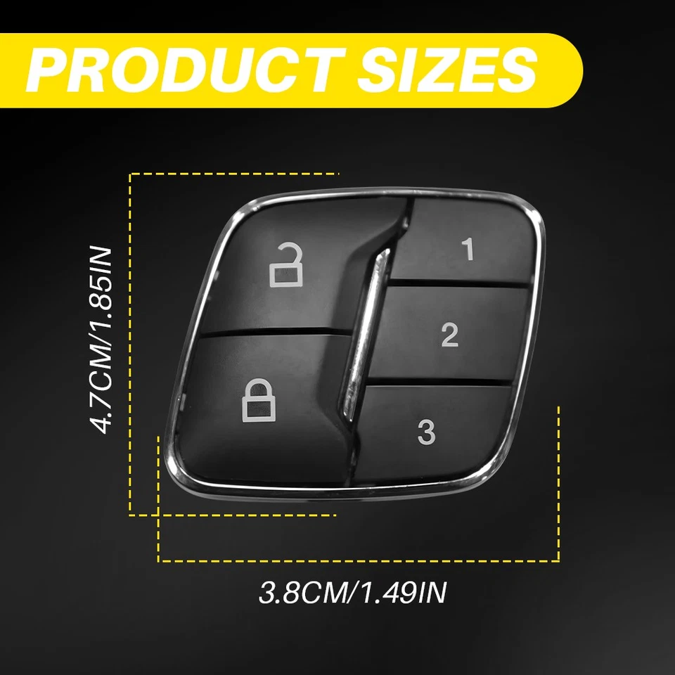 For 11-17 Ford Explorer Police Interceptor Utility Driver Door Seat Switch 1-10 - Image 4 of 4