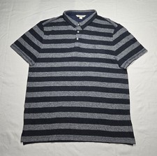 Calvin Klein Polo Shirt Mens Size Large - 3 Snap Button Closure