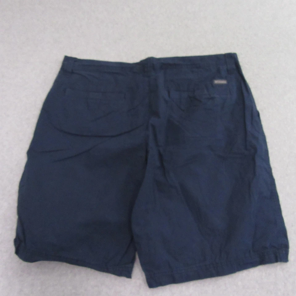 Shorts chino masculino Columbia 32 x 10 azul golfe esportes desempenho bolso - Imagem 2 de 4