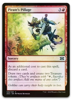 Pirate's Pillage #120 (Foil) (NM) Double Masters 2022 2X2 Magic MTG