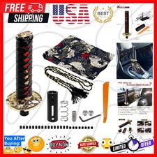 Samurai Sword Automatic Shift Knob Katana Shift Boot Cover Universal Ancien... Samurai Sword Automatic Shift Knob Katana Shift Boot Cover Universal Ancien...