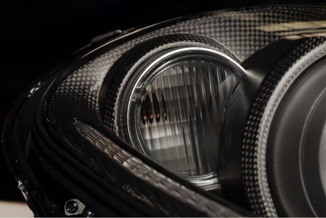 New Release Morimoto Ferrari F430 Bi-Xenon LED Carbon Headlight LHD & RHD 05-10