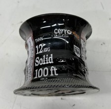 Cerrowire 100 FT 12 Gauge THHN Red Solid Copper Wire