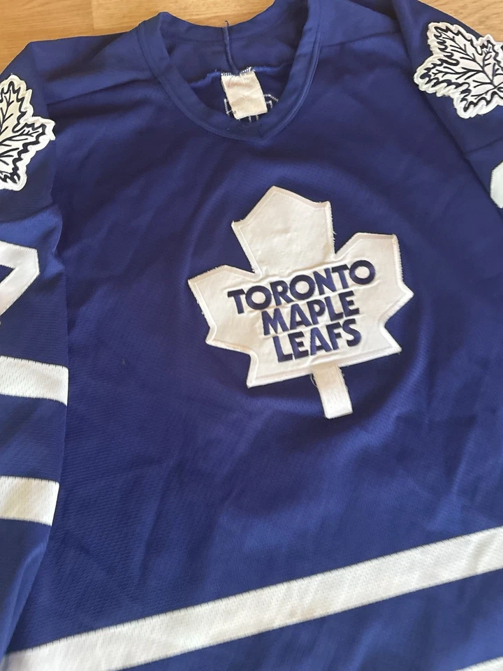 Camiseta deportiva CCM vintage de hockey Toronto Maple Leafs #27 Mavolich NHL para hombre 56 XXL Foto 2 de 4