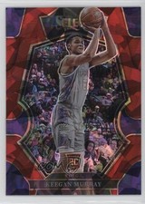 2022 Panini Select Premier Level Red Cracked Ice Prizm Keegan Murray #197 0ym4