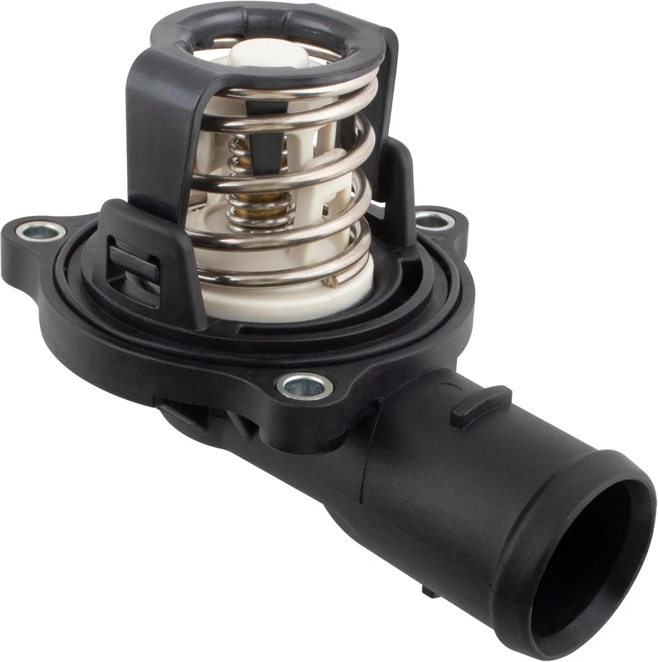 Carcasa termostato refrigerante motor con termostato para Audi Q7 2009-2015 VW Touareg Foto 2 de 4