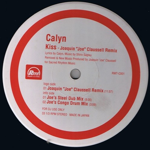 12" CALYN TSUKISHIMA Kiss (Joaquin "Joe" RMTC001PROMO Rhythmedia T JAPAN Vinyl - Picture 1 of 1