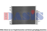 Kondensator Klimaanlage AKS Dasis 152056N FÜR Opel Klimakondensator KlimakÜHler