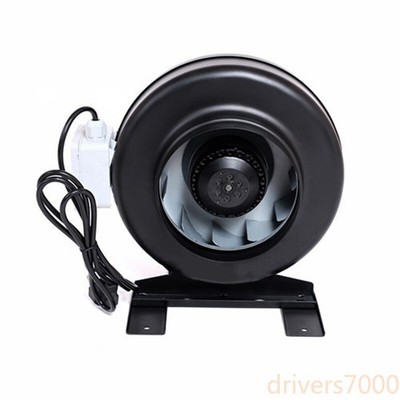 Round Duct Ventilator High Speed Silent Ventilation Powerful Extractor Fan