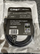 HDMI Cable, 8K HDMI2.1 Cable, 48Gbps Ultra