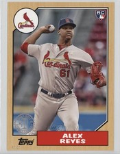 2017 Topps Topps.com Online Exclusive 5x7 Jumbo Ash 7/10 Alex Reyes #87-79 2f4