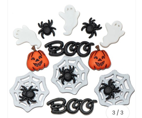 Buttons Novelty Dress it up 3D Embellishments - Craft - Halloween collection - Picture 40 of 42