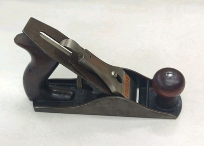 Stanley Bailey No. 4 Type 12 Smooth Bottom Wood Plane USA