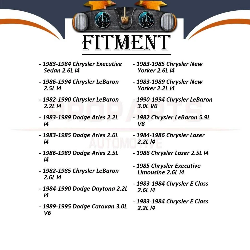 1x Bomba de dirección asistida para 1988 1989 1990 1991 1992 1993 1994 Dodge Shadow 2,5 L Foto 2 de 4