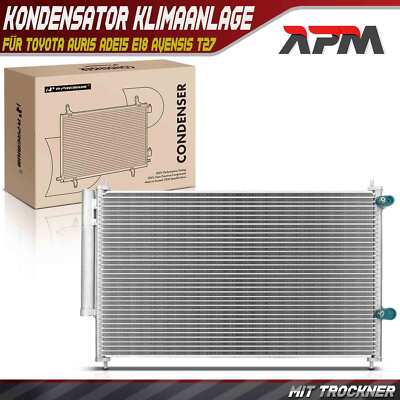 Kondensator Klimaanlage Klimakompressor für Toyota Auris ADE15 E18 Avensis T27