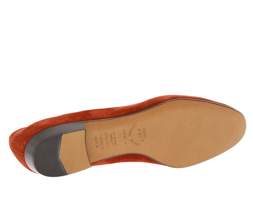 Salvatore Ferragamo BABS ローファー 6D ブラウン サルバトーレフェラガモ Salvatore Ferragamo ローファー
