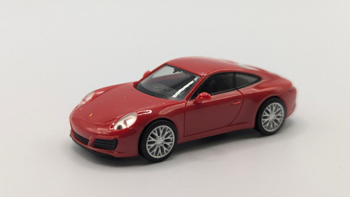 Modelo Herpa escala 1:87 HO Porsche 911 4S R rojo 028639-002 | Zustand: New