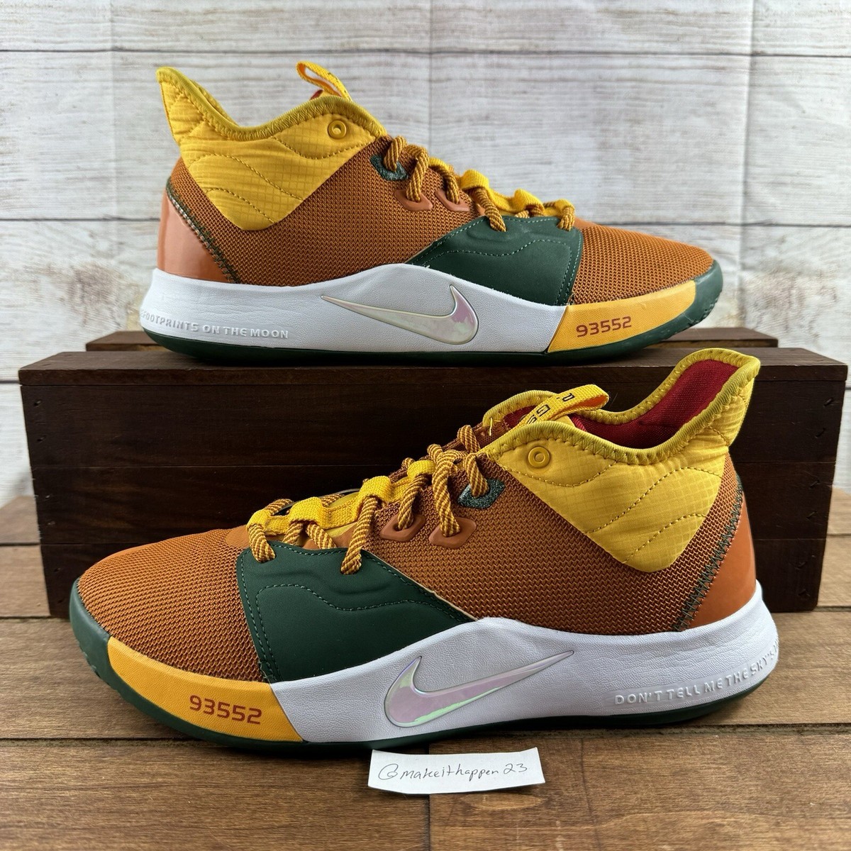 Nike PG 3 'All Star Game' Multi-Color Yellow CI2140-901 Men