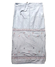 Vintage American Eagle Womens Midi Skirt Lightweight Denim Boho Hippie Retro 4